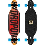 Hydroponic Centrano Unisex – Erwachsene Hydroponic Longboard, Orange/Yellow, 31.5"