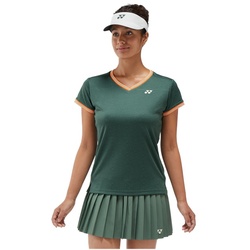 Yonex Tennis-Shirt Crew Neck French Open (Roland Garros) 2024 olivegrün Damen