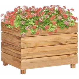 vidaXL Hochbeet 50 x 40 x 38 cm Braun
