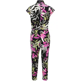 Betty Barclay Damen Jumpsuit mit Eingrifftaschen 40, Black/Khaki - 40W