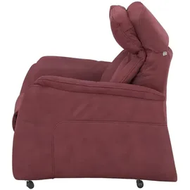 Hukla Relaxsessel Pascal Mikrofaser 77 x 102 x 90 cm Rot elektrisch