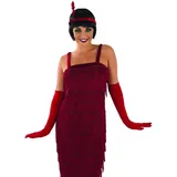 Fun Shack Rot 20er Jahre Kostüm Damen, Flapper Kleid 20er Jahre, 20er Jahre Kleider Damen, 20er Jahre Kleid Damen, Charleston Kleid 20er Jahre, Fransenkleid Damen XL