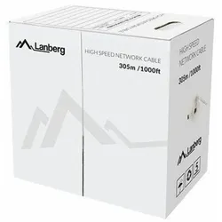 Kabel Ethernet LAN Lanberg Rot 305 m