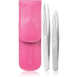 Tweezerman Professional Reiseset für die Augenbrauen Farbton Pink