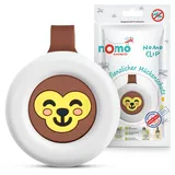 nomo MOSQUITO Anti Mücken Clip • Rein pflanzlicher Mückenschutz für Baby & Kinder • Insektenschutz Clip gegen Mücken, Moskito & Insekten • 30 Tage Wirkung • BPA-frei & ohne DEET