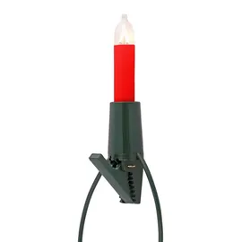 CLGarden Kerzenlichterkette LED 17 m rot