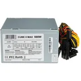 iBox CUBE II Silber 20+4 pin ATX,