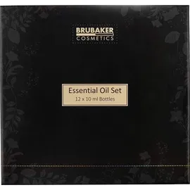 Brubaker 12er-Set Ätherische Öle 12 x 10 ml - Lavendel Rose Rosmarin Kamille Zitrone Zeder Patchouli Salbei Ylang-Ylang Kardamom Argan Teebaum