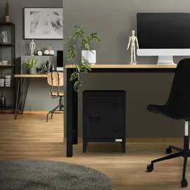 ML-Design Aktenschrank 40x30x57,5 cm Schwarz