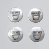 WANGAIDCE 4 Stück Nabendeckel 60mm für Dacia Duster 2018-2025, Radnabenkappen Felgendeckel Felgenkappen Radnabendeckel Wheel Caps Radnabenabdeckung