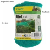 Kinzo Vogelschutznetz Teichnetz Gartennetz Laubschutznetz Schutznetz Vogelnetz 4 x 5m