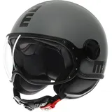 MOMODESIGN FGTR EVO Matt Titanium Frost/Black XL