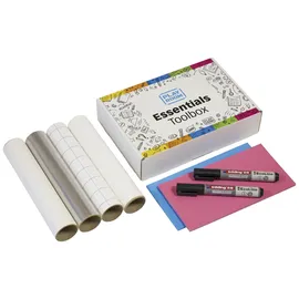 playroom Moderationszubehör Magic Chat 4 Magic-Chart-Rollen, 1 Whiteboardmarker, 1 Flipchartmarker, 2 Sets Magic-Chart-Notizen