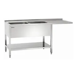 Bartscher Spülcenter 700, B1800 2 Becken LI