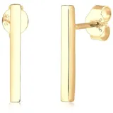 elli by julie & grace Elli Ohrringe Stab Geo Minimal Trend Filigran 925 Silber