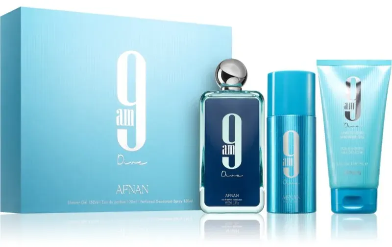 Afnan 9 AM Dive Geschenkset Unisex