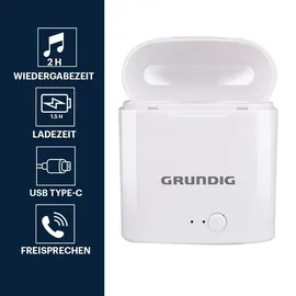 Grundig In Ear Ohrhörer Weiß