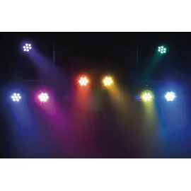 Showtec Compact Par 7 Q4 7x 4 W RGBW LED PAR - grau