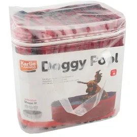 Karlie Doggy Pool Hundepool 120 cm Blau/Rot