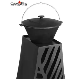 Cook King Gartenofen LIMA Ø 50 cm Grau