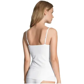 CALIDA Natural Comfort Spaghetti-Top Weiß L