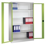 Californian Products CP Stahlschrank 8930-055 S10100 Acrylglas, clowngrün, lichtgrau 120,0 x 40,0 x 195,0 cm, aufgebaut