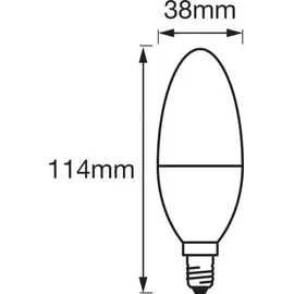 Osram Smart+ Candle Tunable White 208414 6W E14