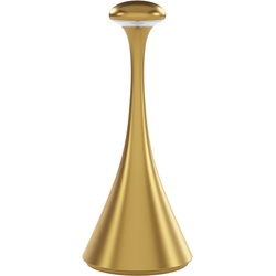 Akku-Tischleuchte Nudrop 210mm mini goldfarben