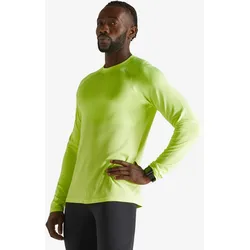 Laufshirt langarm Herren nahtlos - Run 500 gelb S