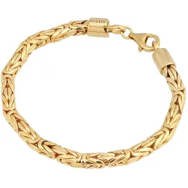 KUZZOI Königskette Armband gold 21 cm