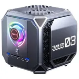 acemagic Tank03 Mini Gaming PC, Intel i7-12700H (bis zu 4.7Ghz), NVIDIA® GeForce RTX 3060 Graphics, 32GB DDR5/1024GB NVME SSD, WiFi6, Dual 2.5G LAN, Windows 11 Professional