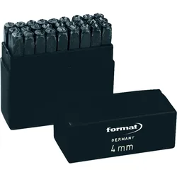 Schlagbuchstaben 8mm A-Z Großb Format 97210008