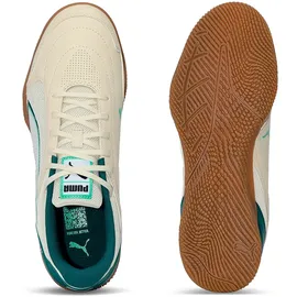 Puma Truco IV Hallenschuhe Herren Sugared Almond/White/Emerald Ice/Mint Jelly/Black 43