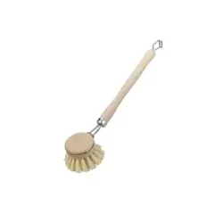 Waldkraft Spülbürste aus Buchenholz, auswechselbarer Kopf, klein 10003 01 01 600 , Holzbürste mit Fibre Borsten