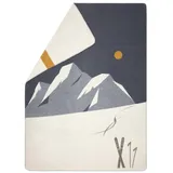 David Fussenegger Wohndecke skis & spuren" GRS