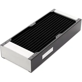 Watercool Heatkiller RAD, 240 mm, L - schwarz (120 mm), Wasserkühlung Radiator, Schwarz