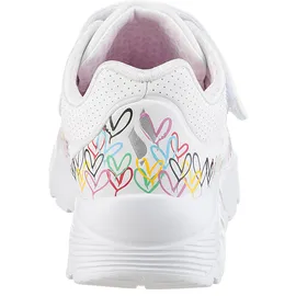 SKECHERS Uno Lite Heart Craze Kinder Weiß/Mehrfarbig 33