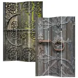 Hti-Living HTI-Line Paravent + Raumteiler Sichtschutz Trennwand Castle