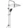 JOHO Edelstahl Duschsystem ohne Armatur, Regendusche Duschset mit Kopfbrause 30x30 cm (MPNR)
