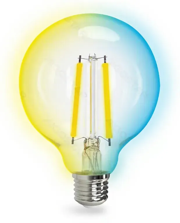 Aigostar Bluetooth Filament Glühbirne Mesh Smart G95 6W CCT