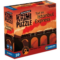HCM KINZEL Puzzle »Tod im Istanbul Express«, Puzzleteile