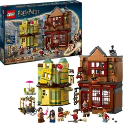 LEGO Harry PotterTM 76452 Qualität für Quidditch & Fortescues Eissalon Bausatz, Mehrfarbig