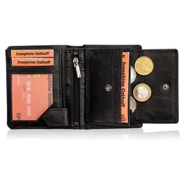 Josephine Osthoff Handtaschen-Manufaktur Josephine Osthoff Geldbörse unisex Portemonnaie schwarz