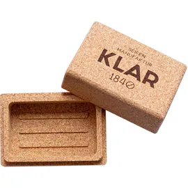 Klar Seifen Klar Seifendose aus Kork 1Stück