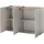 Mirjan24 Kommode Sigma 3D SG06 mit 3 Tueren - Sideboards, Kommoden