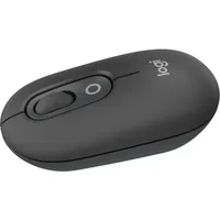 Logitech POP Icon Mouse mit personalisierbarem Emoji, Grafit, SilentTouch-Technologie,