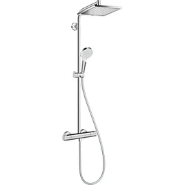 Hansgrohe Crometta E Showerpipe 240 1jet mit Thermostat chrom 27271000