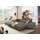 W.Schillig Eckcouch Polyester 3-Sitzer Grau