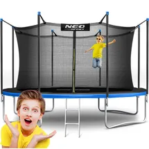 Neo Sport Trampolin 374 cm Blau/Schwarz