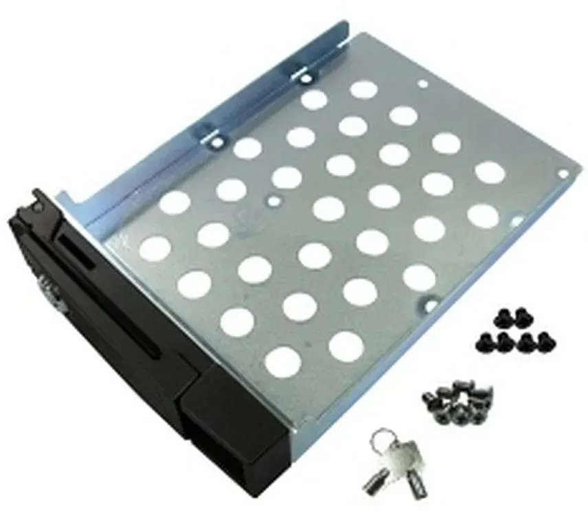 QNAP HDD Einschubrahmen schwarz 6,4cm + 8,9cm 2,5Zoll + 3,5Zoll fuer TVS-x71/TVS-x71U/TS-x53U/TS-451U-1G/TS-470U-SP/RP/TS-x69 Serie